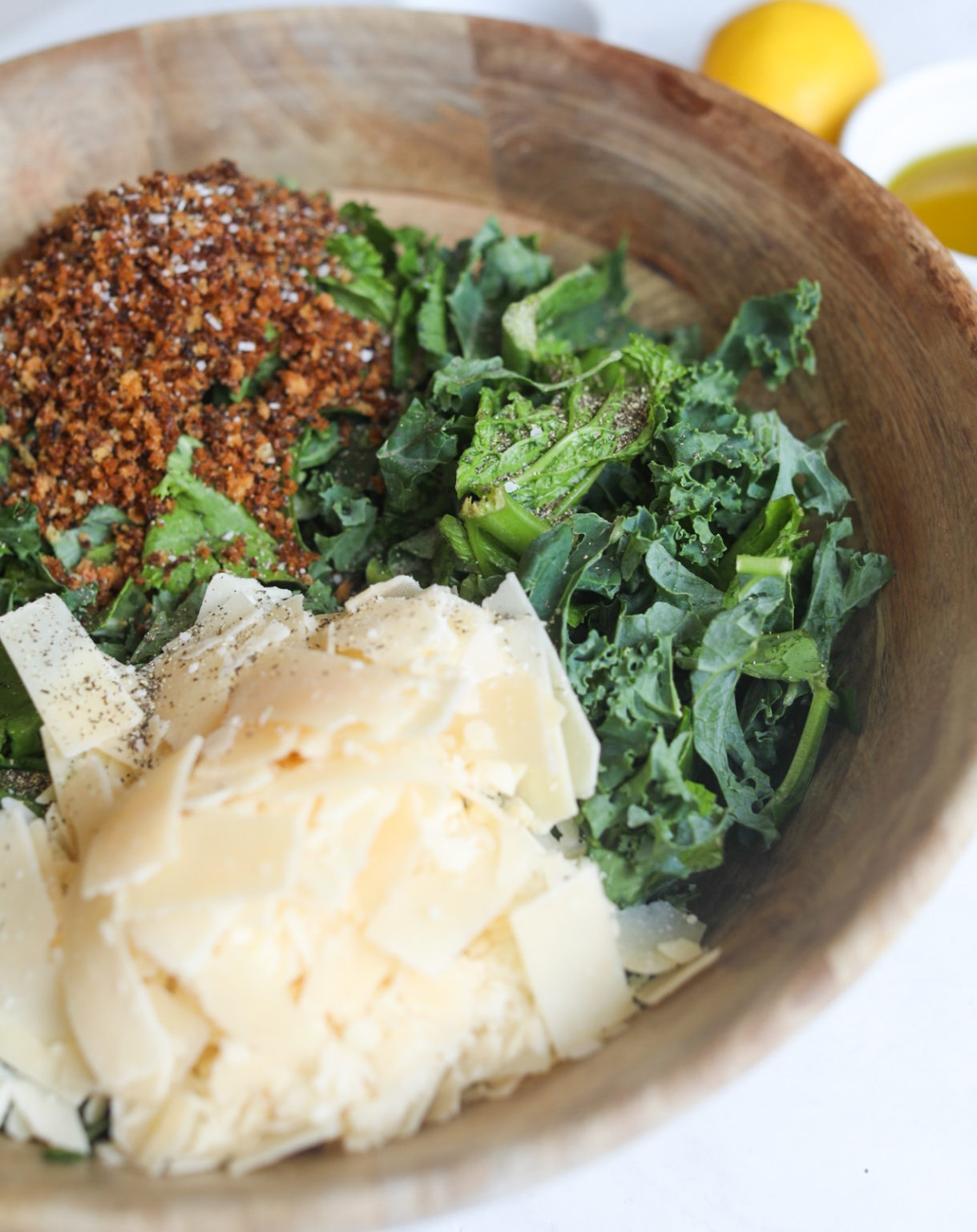 How to Make HEB Savory Kale Salad Seasoned to Taste