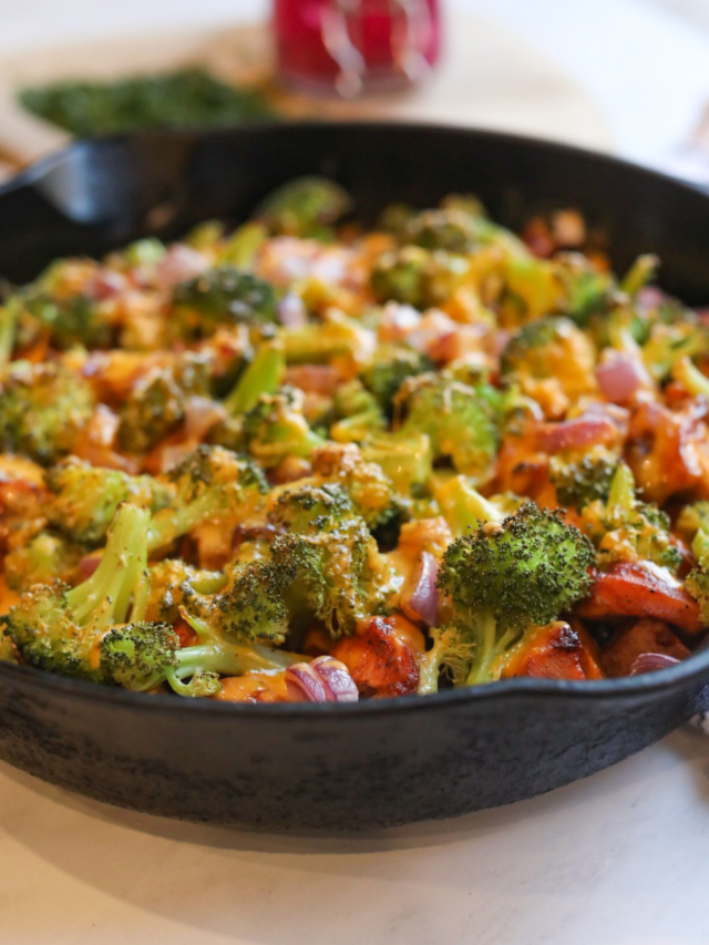 BBQ Chicken Sweet Potato Skillet