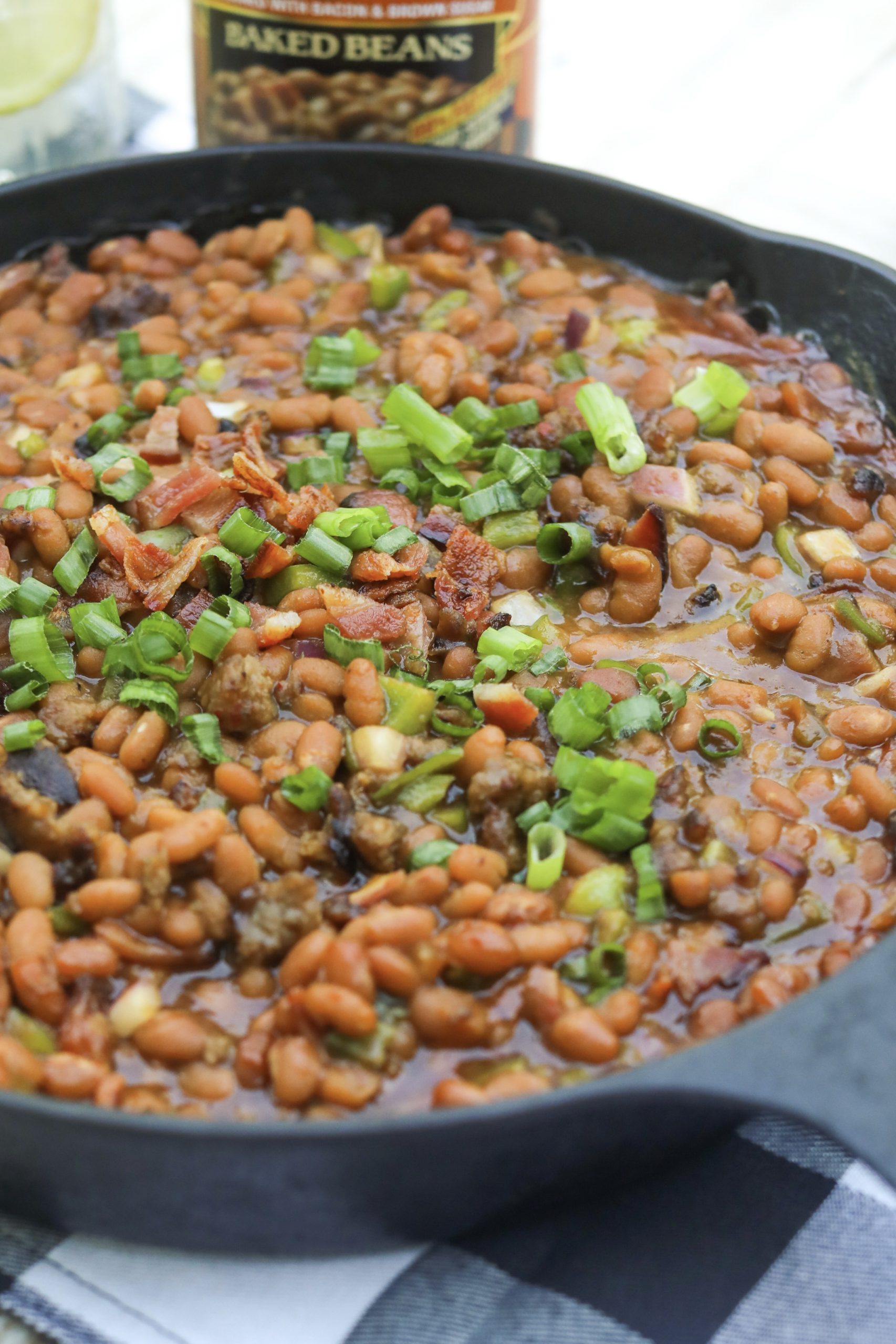 The Best Spicy Sausage and Baked Bean Casserole Seasoned to Taste