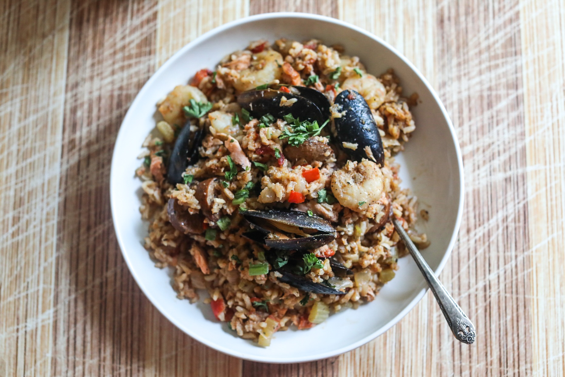 Seafood Jambalaya Recipe - Seasoned to Taste