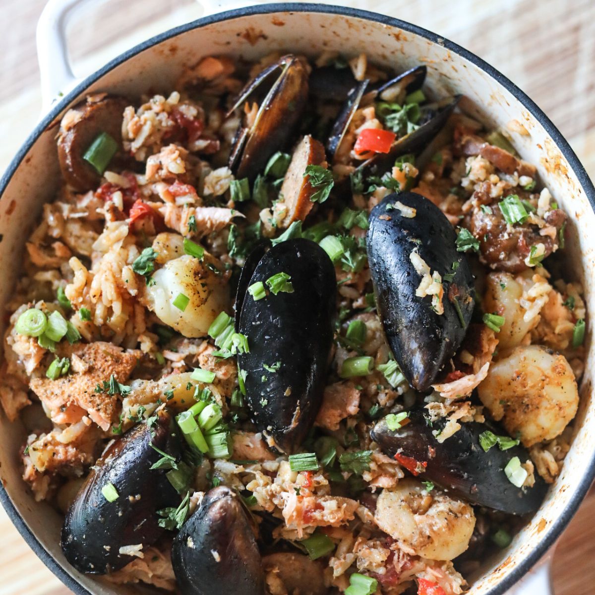 Seafood Jambalaya Recipe Seasoned to Taste