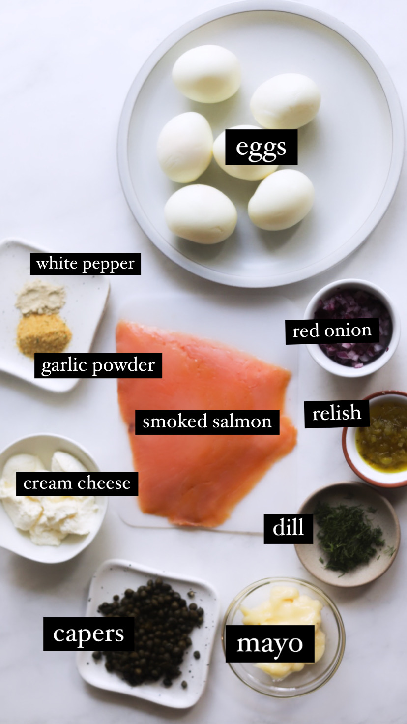 deviled eggs ingredients ingredients for smoked salmon deviled eggs