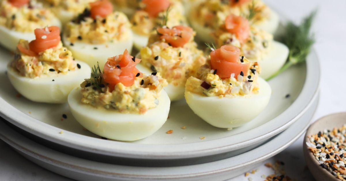 best deviled eggs recipe platter of the appetizer