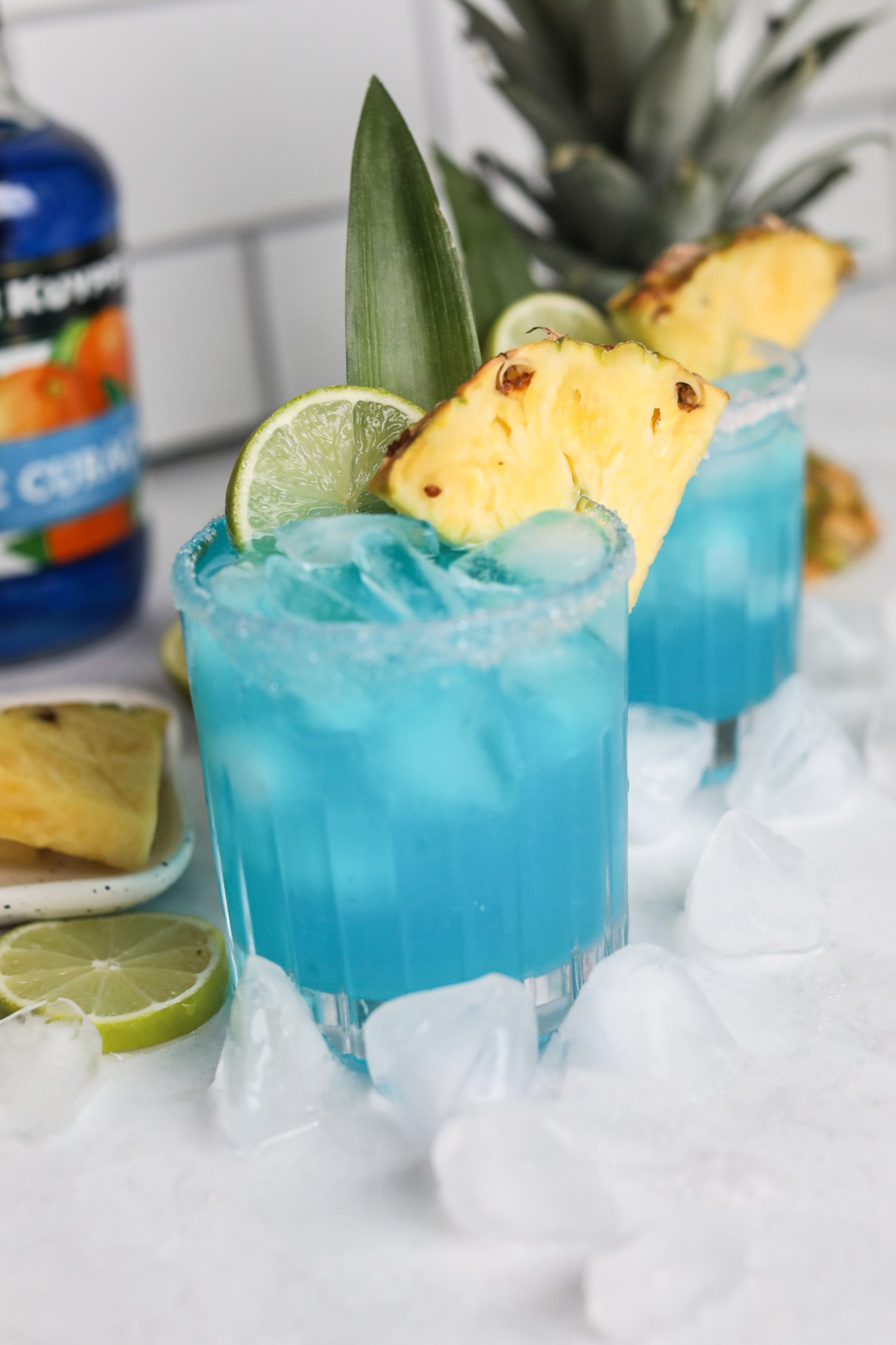 Blue Margarita Recipe - Seasoned to Taste