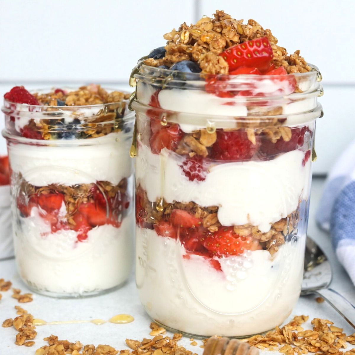 Greek Yogurt Parfait Seasoned to Taste