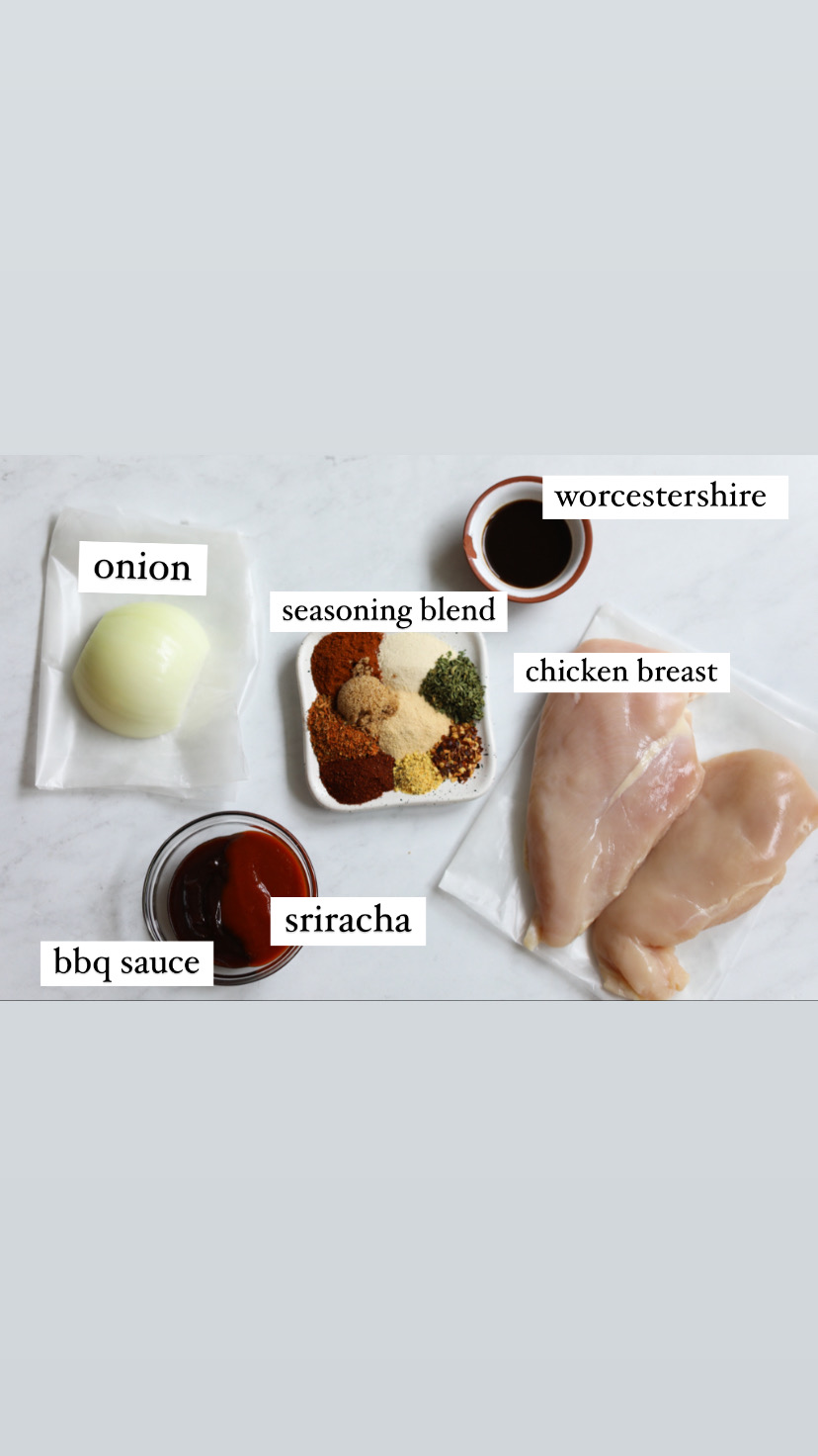 ingredients for slow cooker chicken