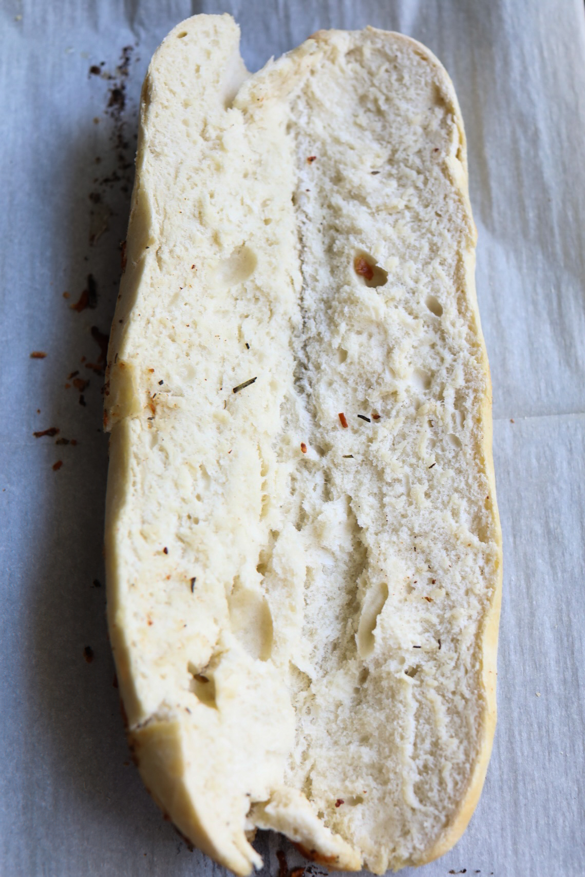 turkey sub ingredients sliced baguette